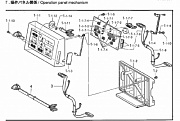 19 Operation panel mechanism