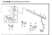 10 Thread breakage detector mechanism