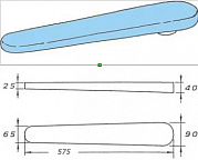 Колодка рукавная Comel AKN-03C 57,5 см