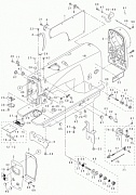 DLN-9010SS - 1. MACHINE FRAME & MISCELLANEOUS COVER COMPONENTS