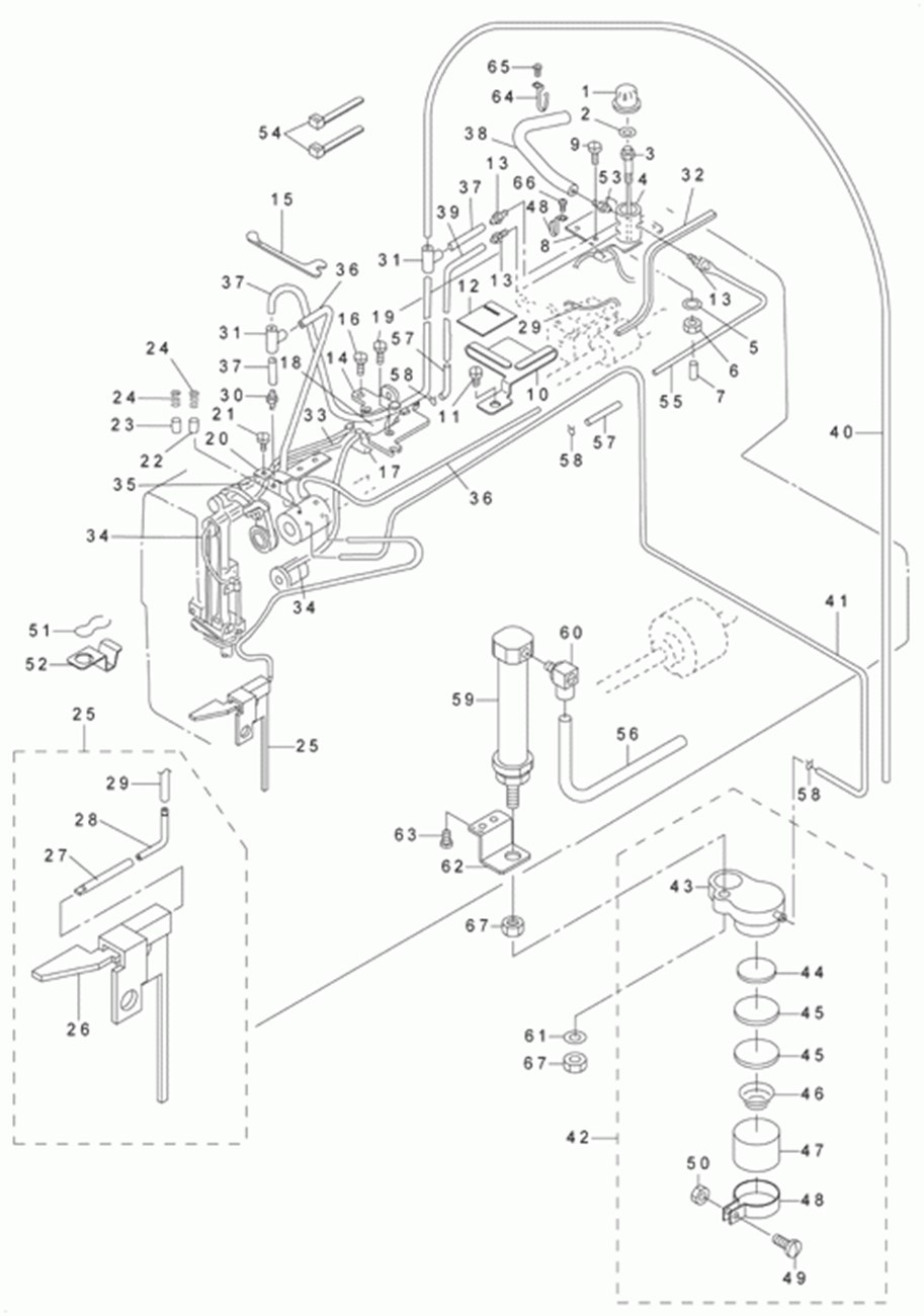 AVP-875S - 11. LUBRICATION COMPONENTS (1) фото