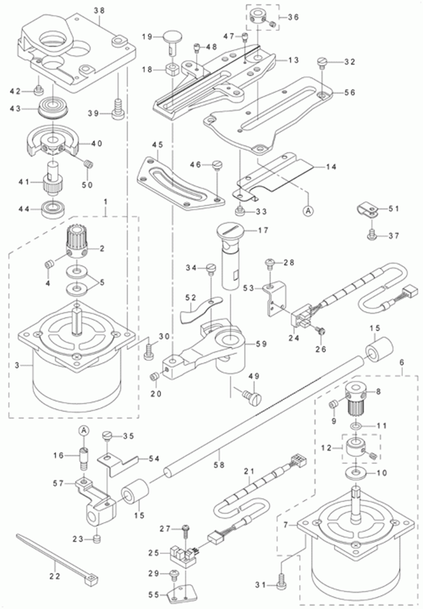 LK-1910 - 9.FEED MECHANISM COMPONENTS фото