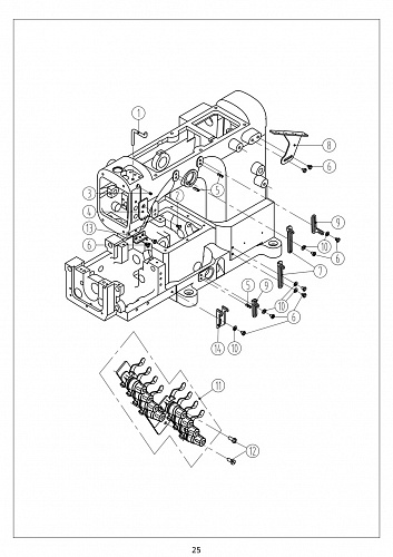 9 Tension Spring assemblies