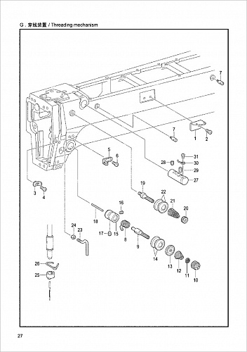 11 T3020 Threading mechanism