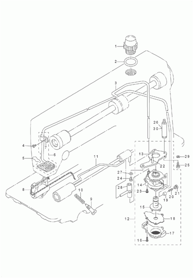 DDL-8700-7 - 9. OIL LUBLICATION COMPONENTS фото