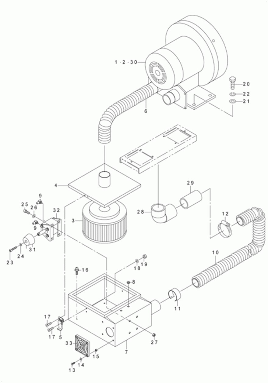 AVP-875S - 19. CLOTH SUCTION DEVICE COMPONENTS фото