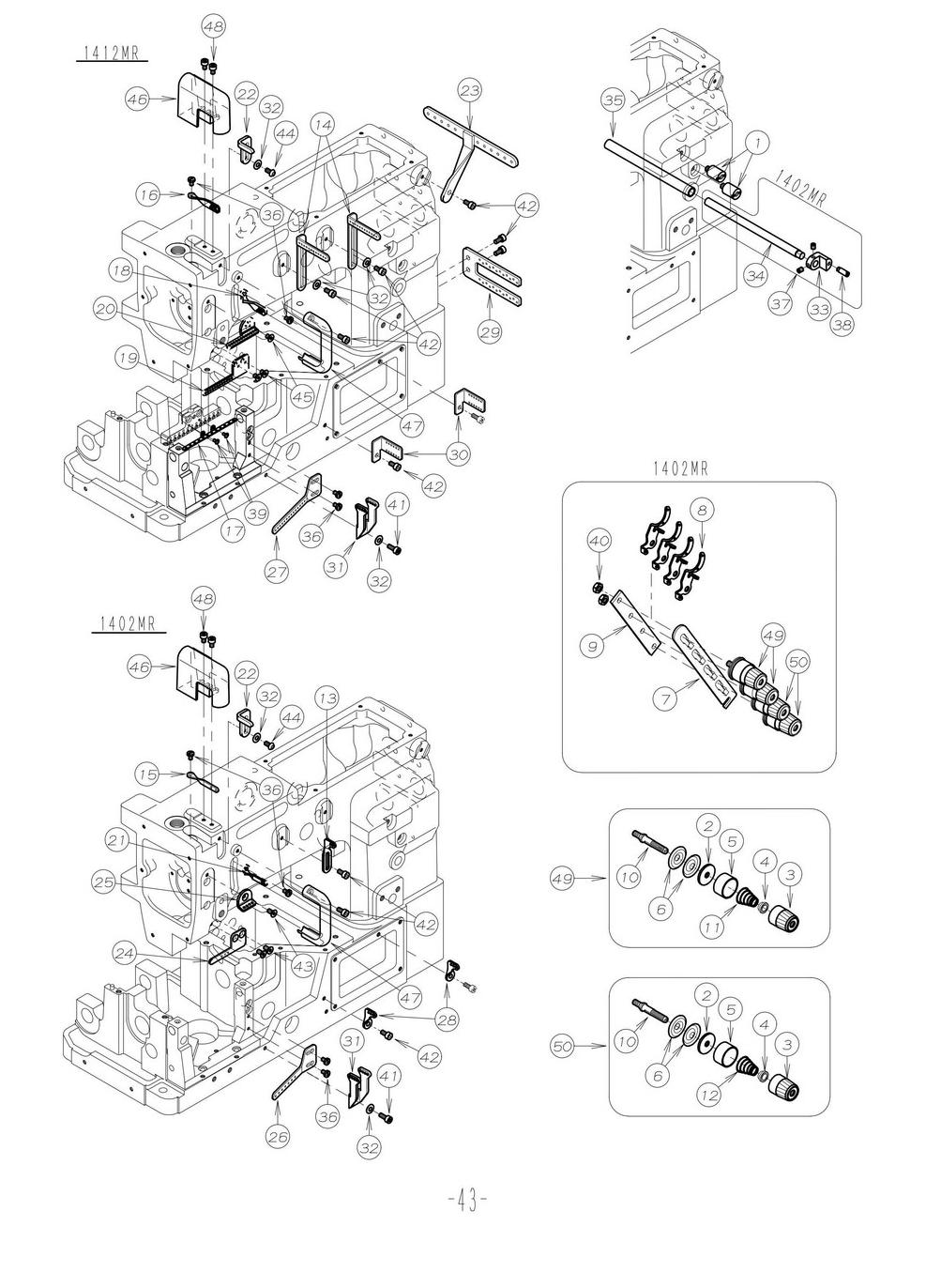 22 MODEL MR EXCLUSIVE PARTS