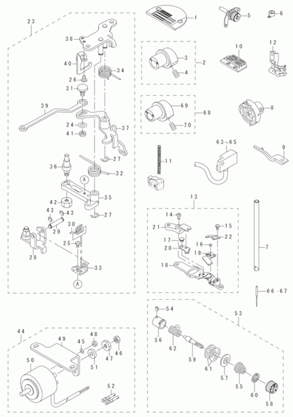 DLN-9010SS - 15. EXCLUSIVE PART FOR DLN-9010SH-WB, -0B фото