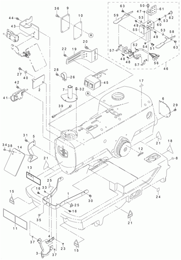 MEB-3200CS - 2. FRAME & MISCELLANEOUS COVER COMPONENTS(2) фото