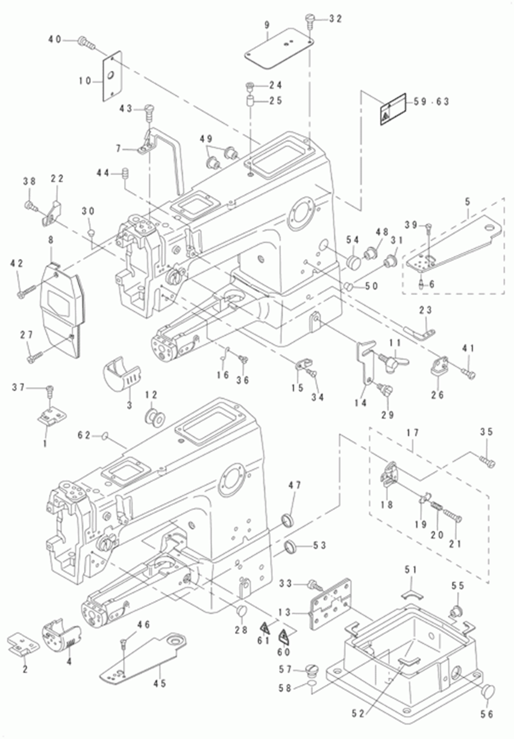 DSC-244-7 - 1.FRAME &amp;amp; MISCELLANEOUS COVER COMPONENTS фото