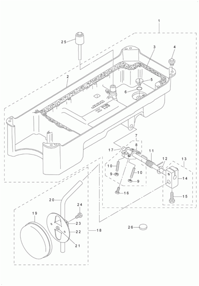 DLM-5400N-7 - 11. OIL RESERVOIR COMPONENTS фото