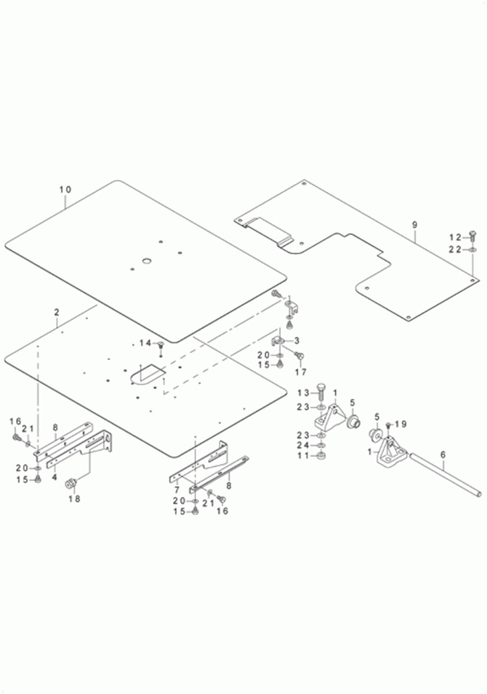 AMS-223C - 3. FRAME & MISCELLANEOUS COVER COMPONENTS (3) фото