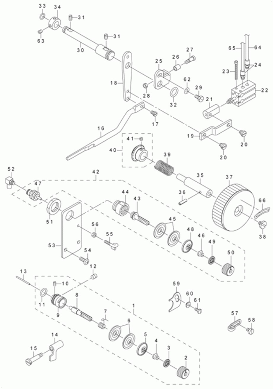 AVP-875S - 7. THREAD RISING COMPONENTS фото