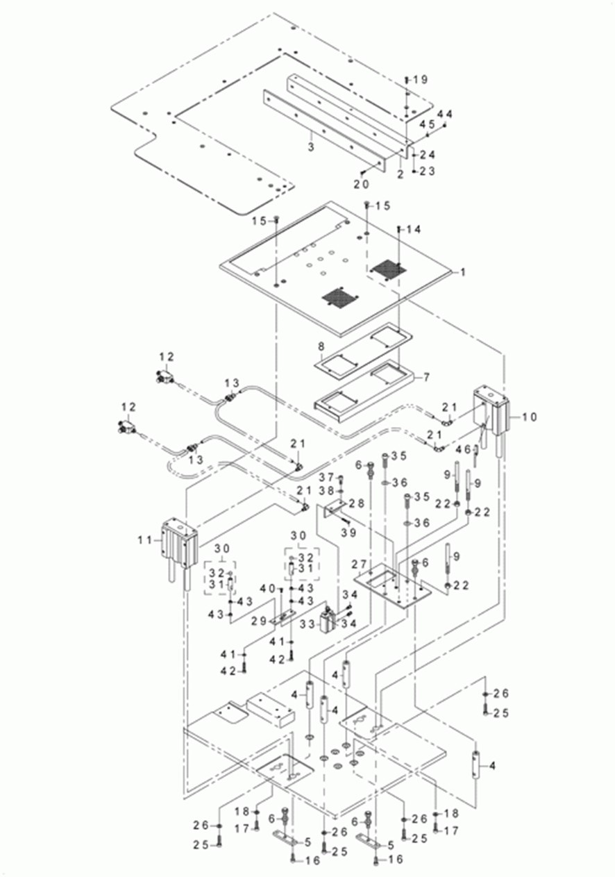 AVP-875S - 18. TABLE COMPONENTS фото