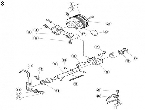 8 Needle Guard Assemblies