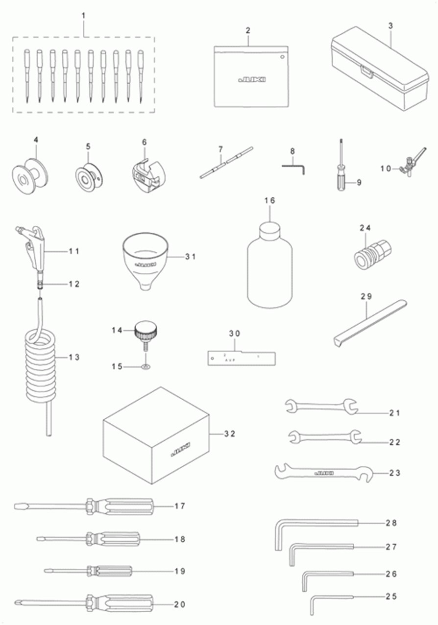 AVP-875S - 35. ACCESSORIES COMPONENTS фото