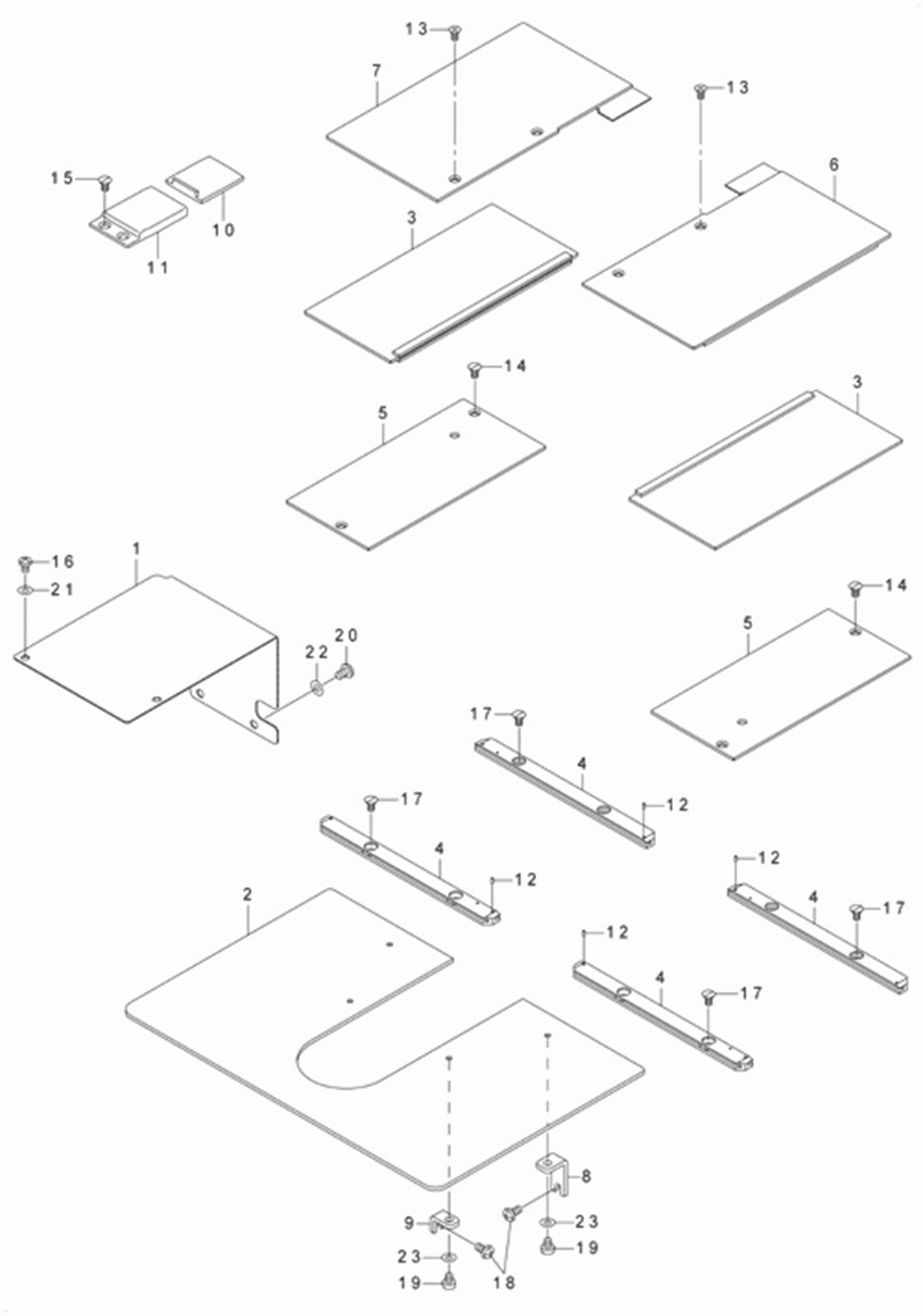 AMS-210D - 2.FRAME & MISCELLANEOUS COVER COMPONENTS (2) фото