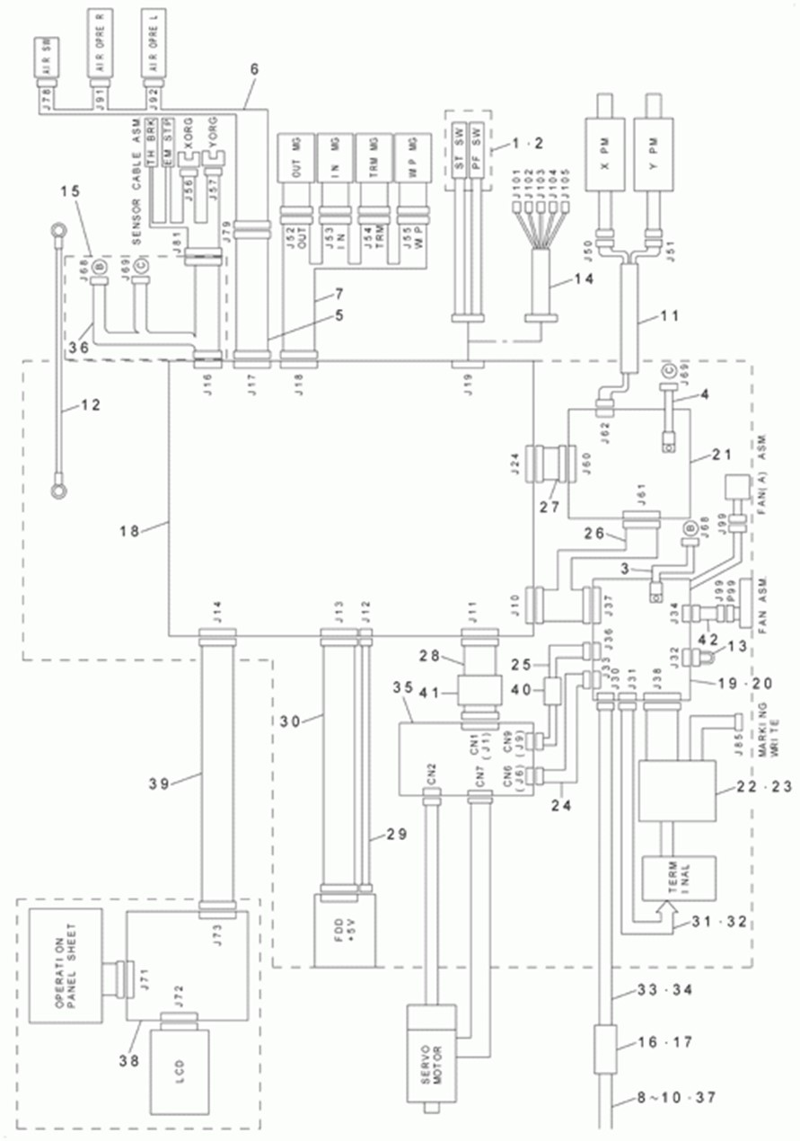 AMS-210D - 20.WIRING DIAGRAM фото