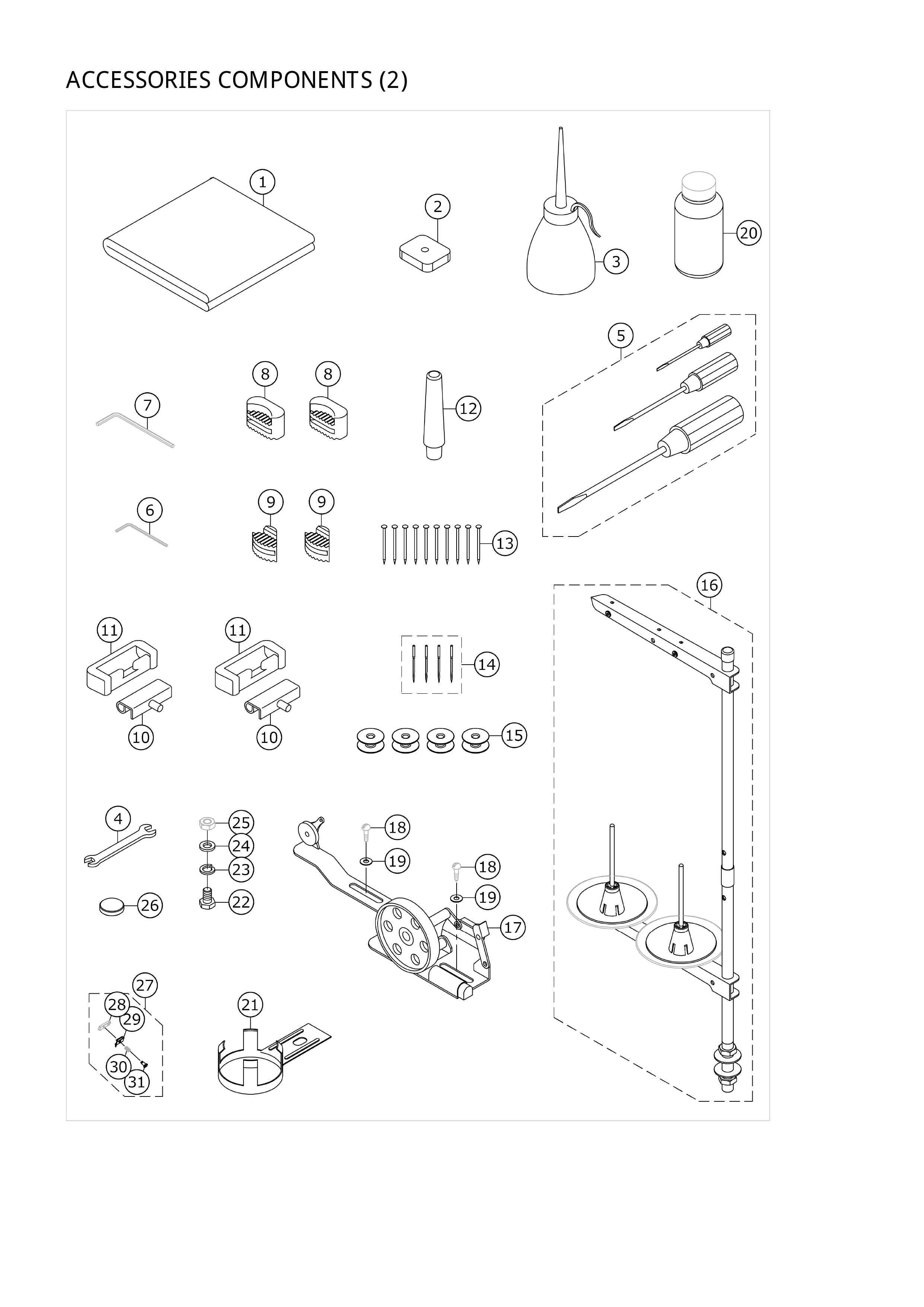 12. ACCESSORIES COMPONENTS (2) фото