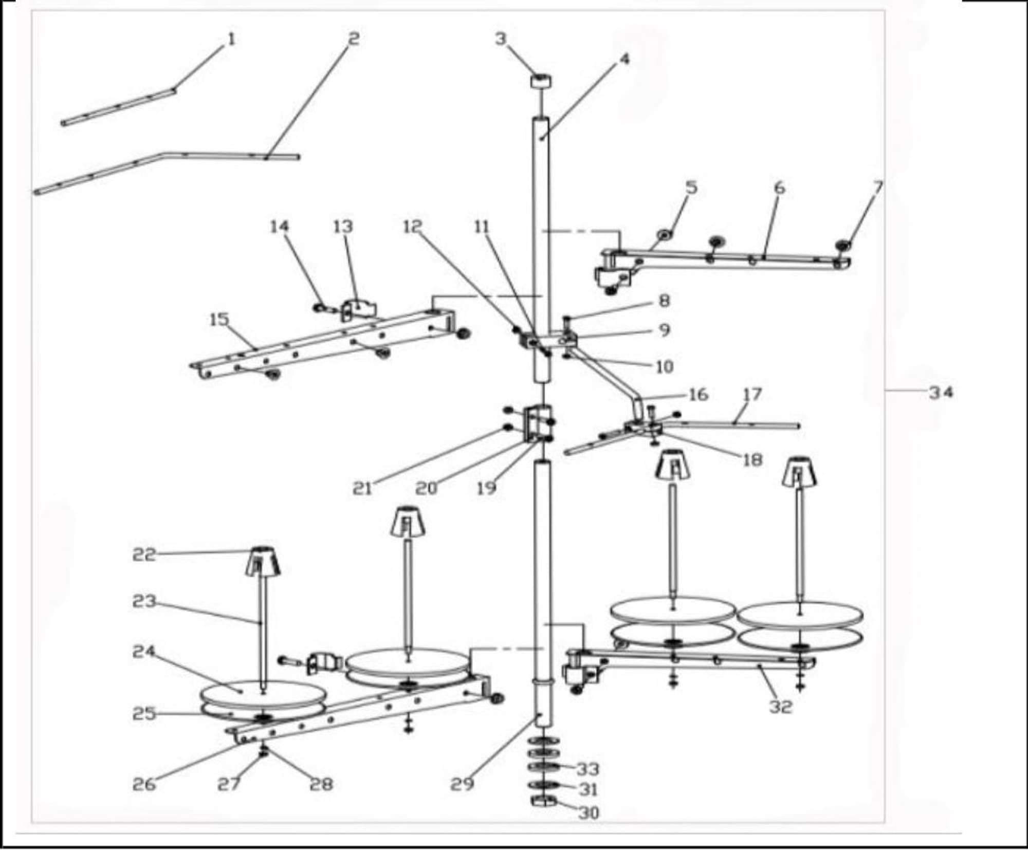 24 Thread Stand фото
