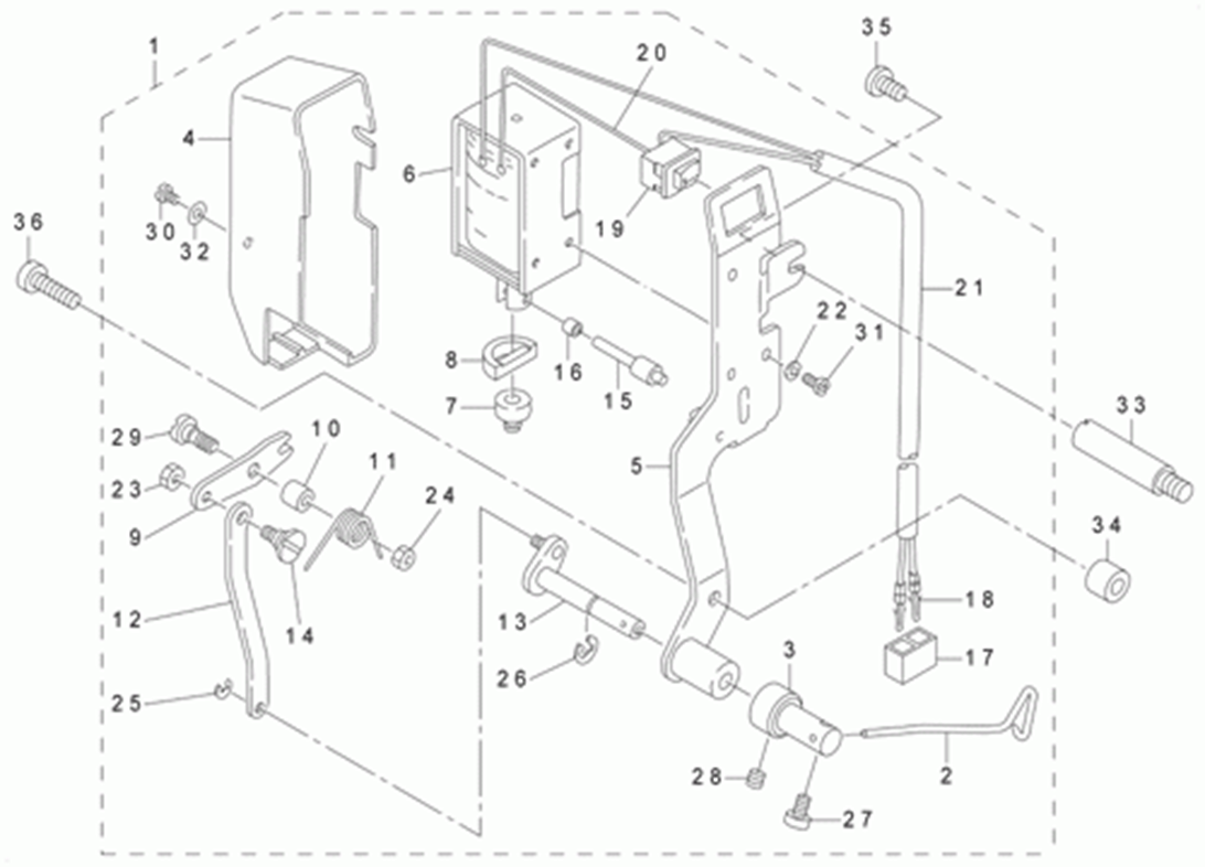 LK-1910 - 6.WIPER MECHANISM COMPONENTS фото