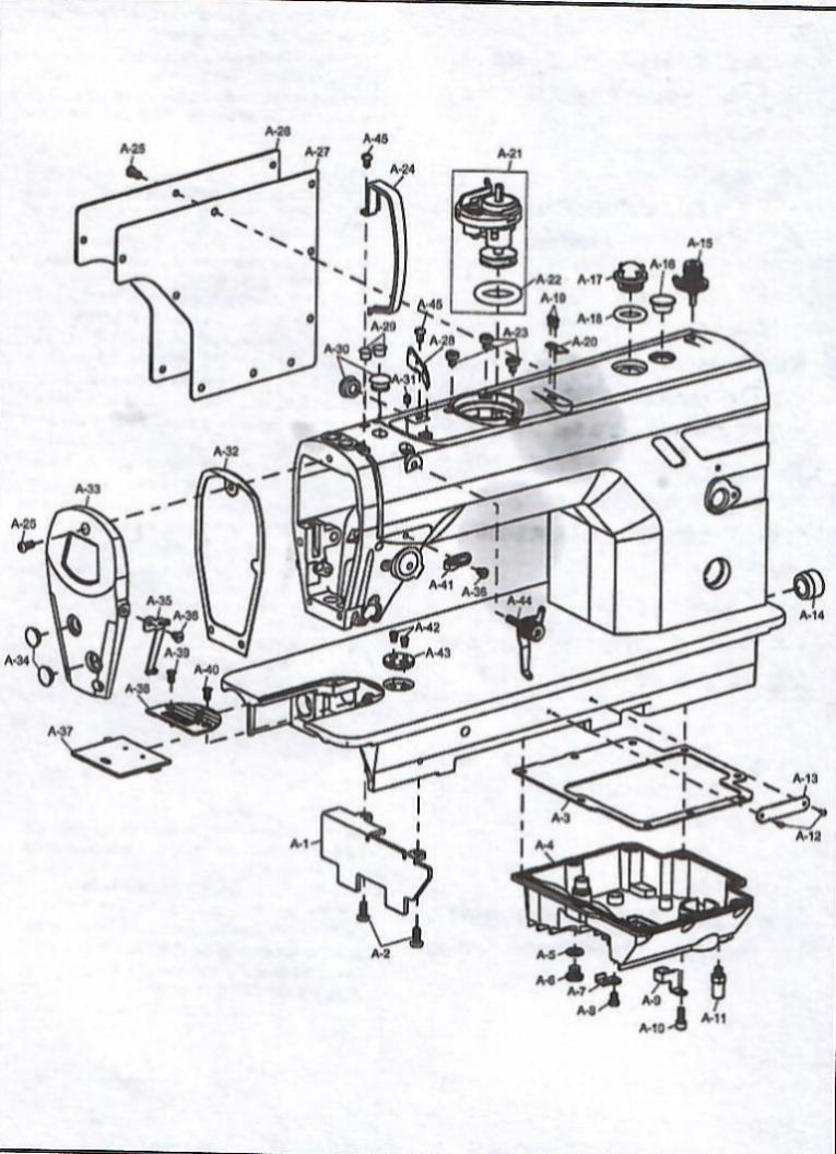 1 MACHINE FRAME & MISCELLANEOUS COVER COMPONENTS фото