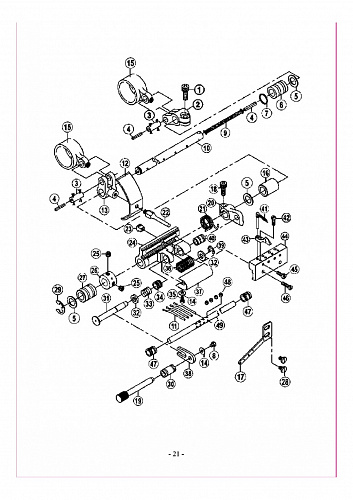 5 Thread Takcup assembles