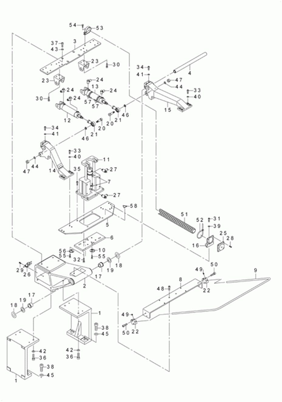 AVP-875A - 16. CREASE MECHANISM COMPONENTS фото