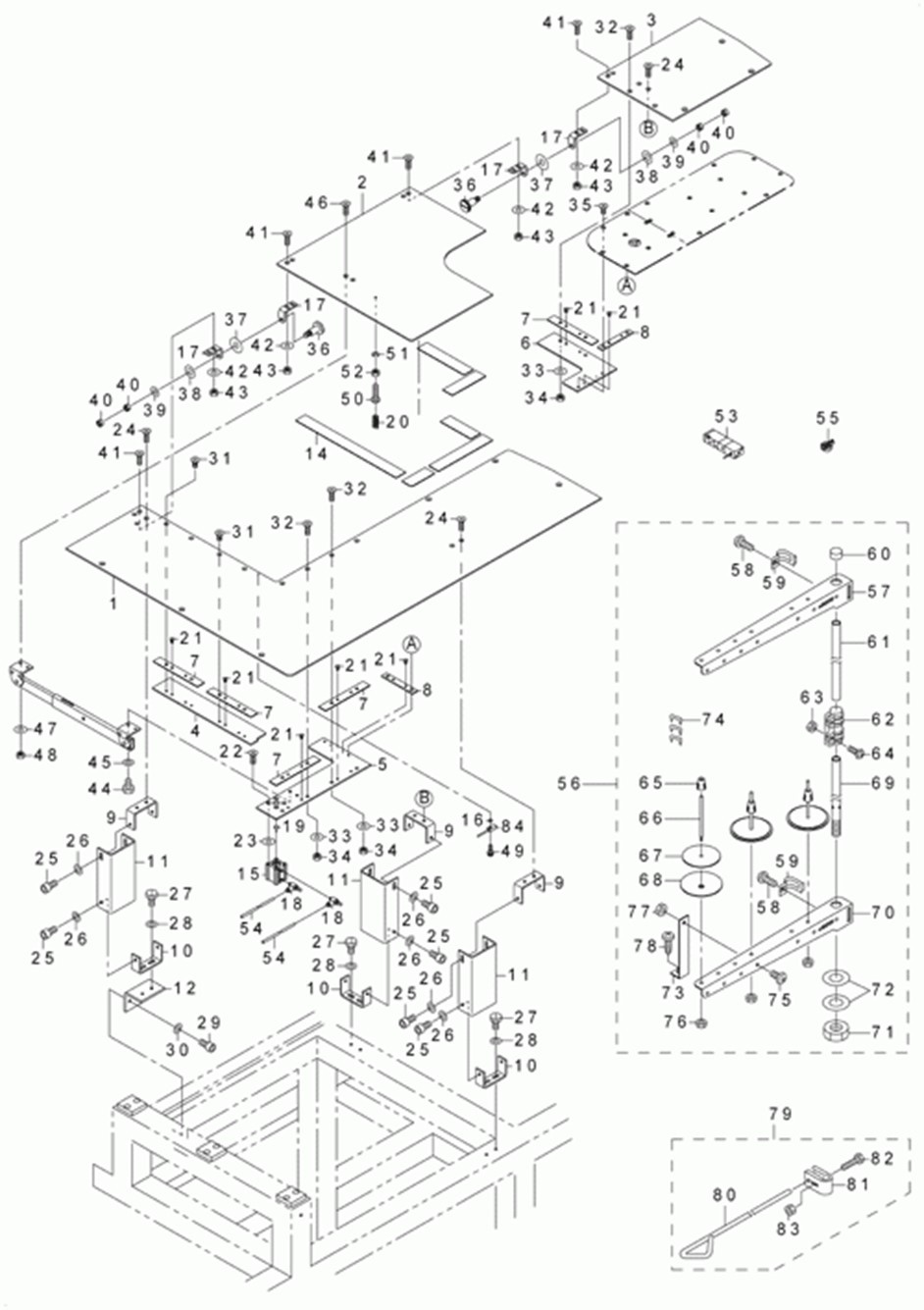 AVP-875A - 37. EXCLUSIVE PARTS FOR AW-2(2) фото