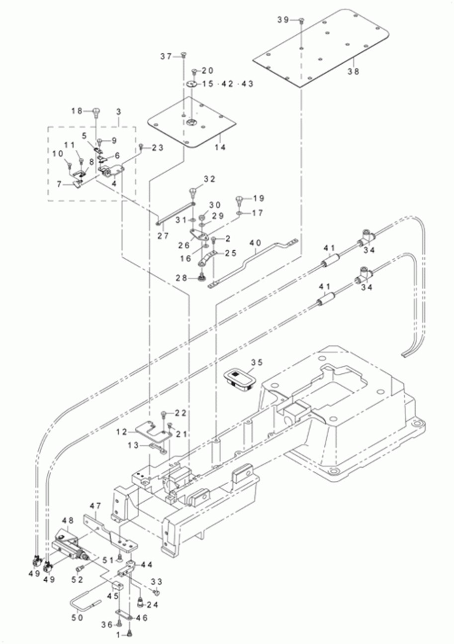 AVP-875A - 9. THREAD TRIMMER MECHANISM COMPONENTS (1) фото