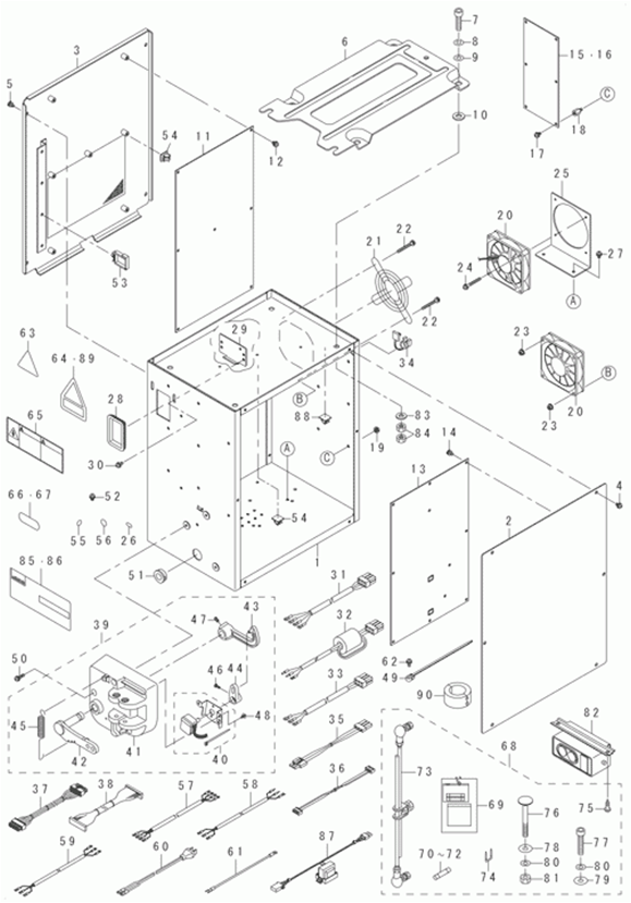 LBH-1790 - 11. CONTROL BOX COMPONENTS фото