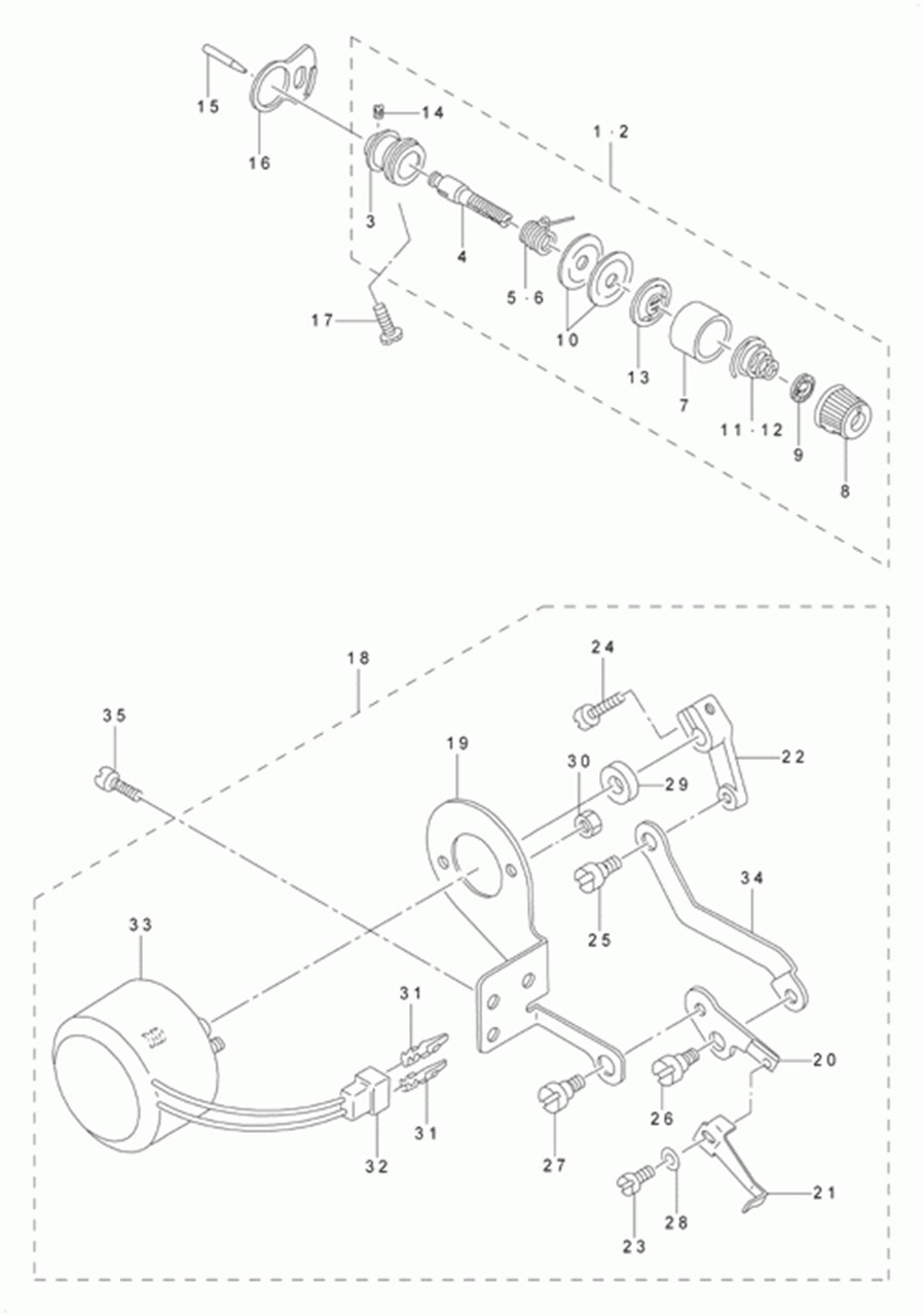 AMS-224C - 9.WIPER MECHANISM COMPONENTS фото