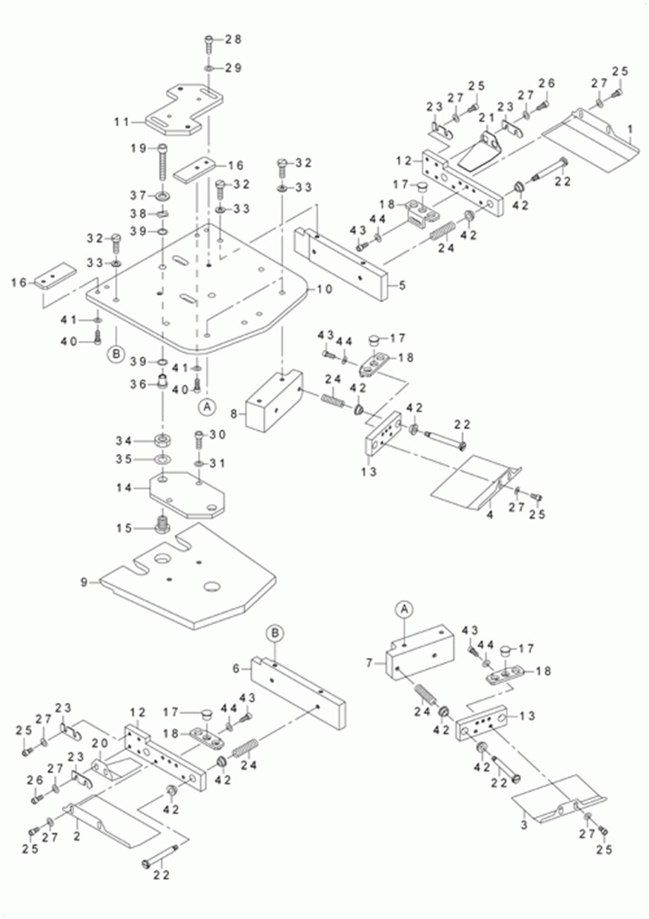 AVP-875A - 21. REPLACEMENT GAUGE KIT COMPONENTS фото