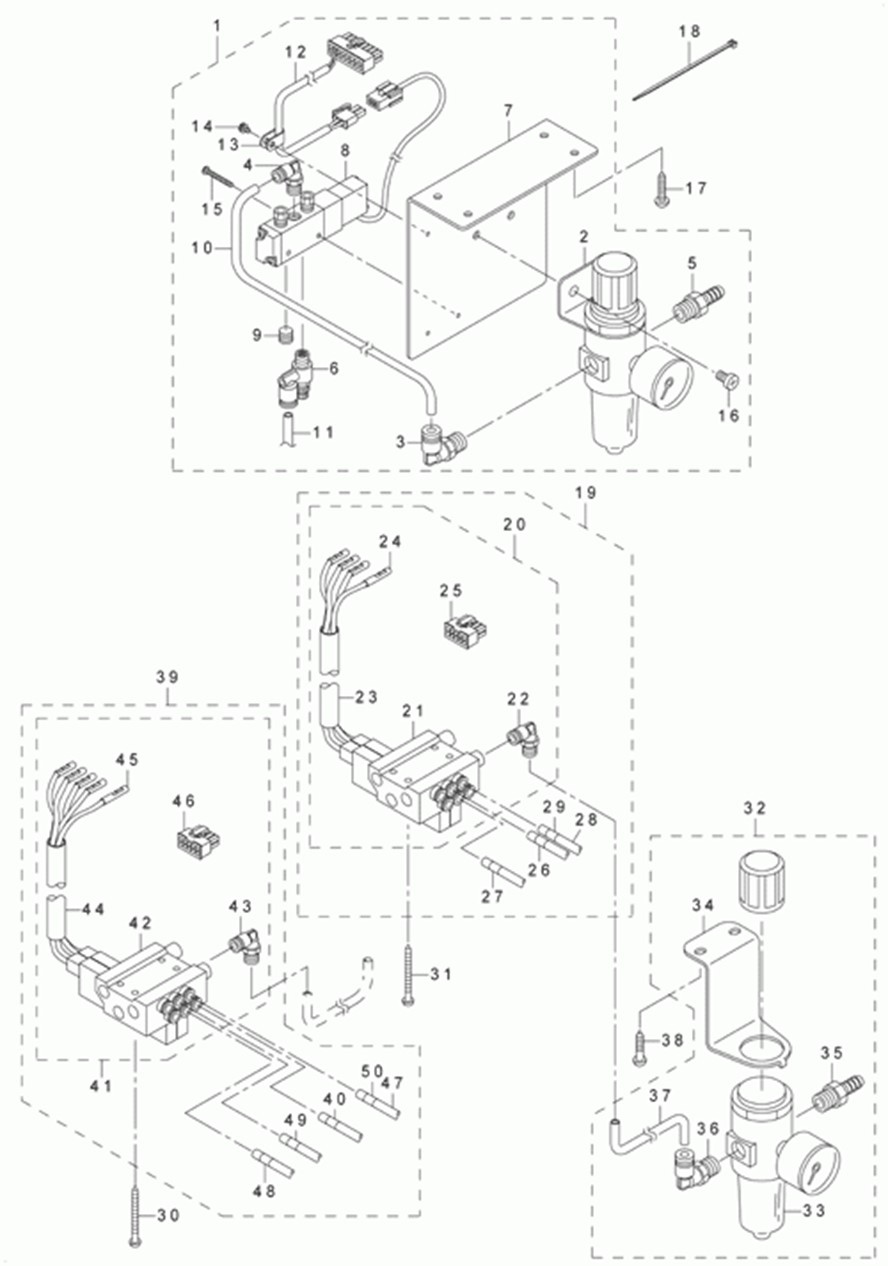 DNU-1541-7 - 14.AIR MECHANISM COMPONENTS фото