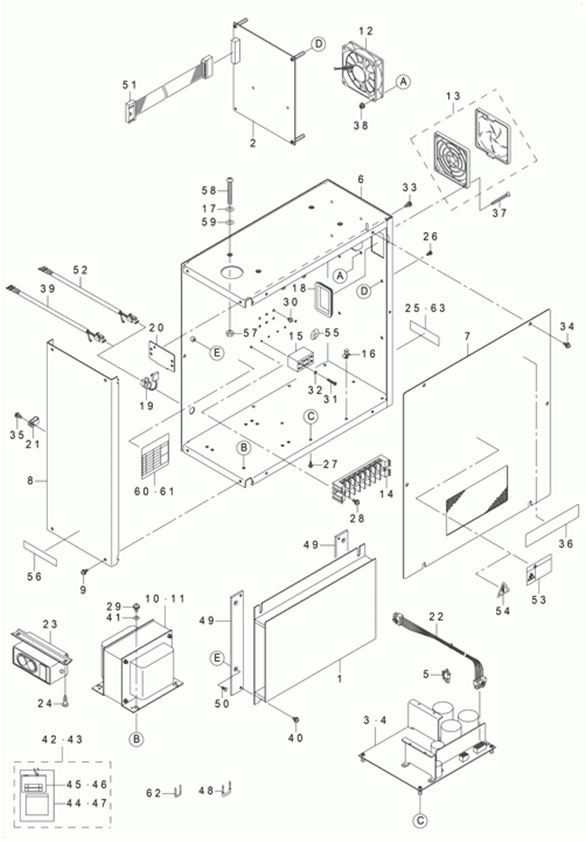 MEB-3200CS - 28. TRANSMISSION COMPONENTS (1) фото