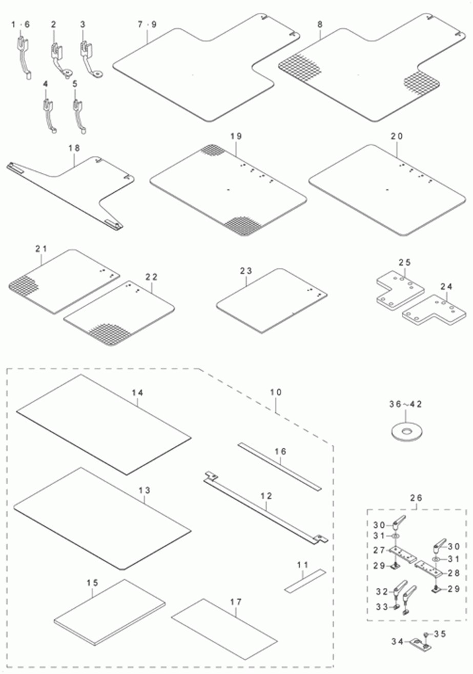 AMS-223C - 24. OPTIONAL PART COMPONENTS фото