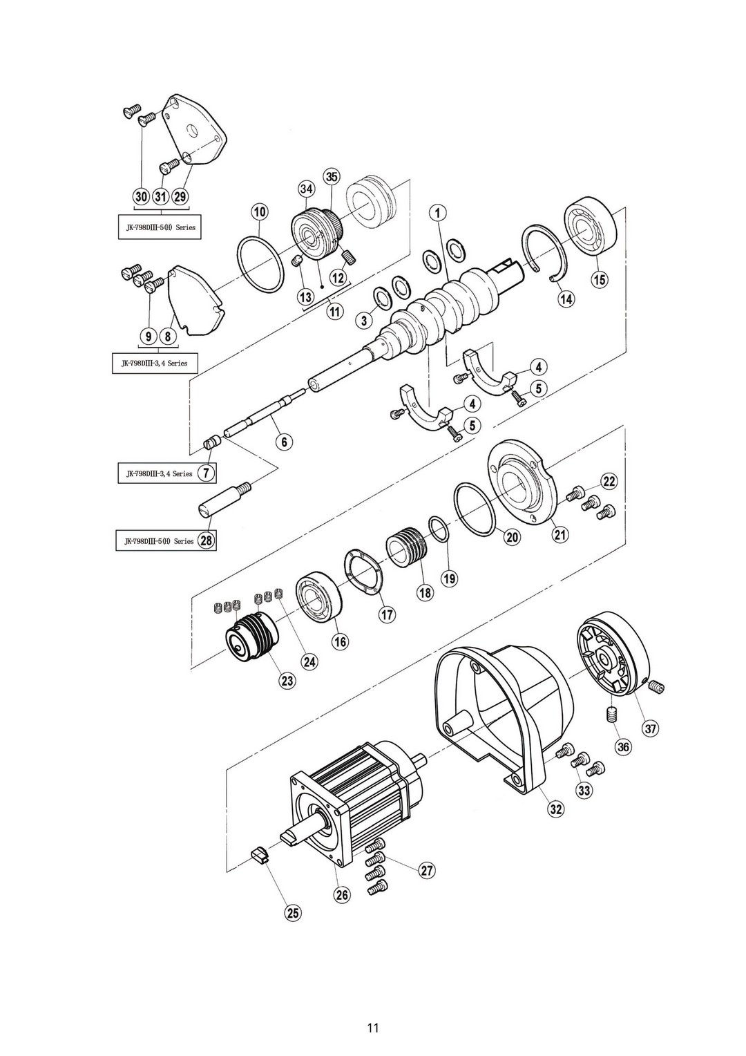 4 Crankshaft Drive Mechanism фото
