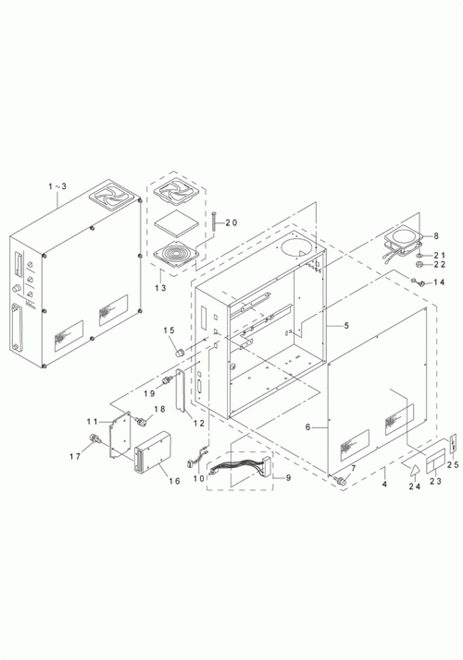 AMS-224C - 19.CONTROL BOX COMPONENTS фото