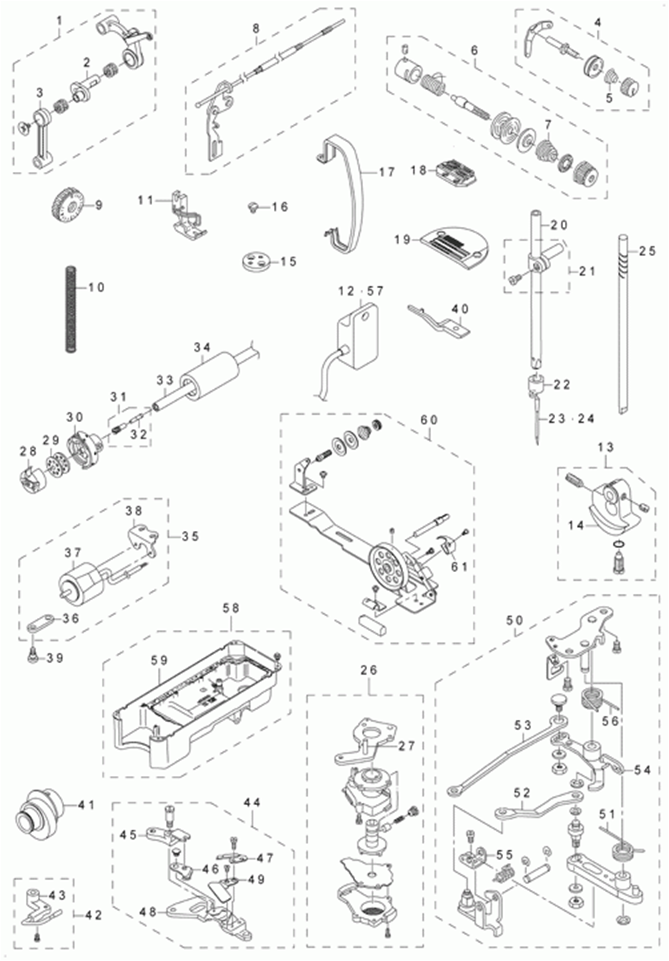 DLM-5400N-7 - 15. EXCLUSIVE PARTS FOR DLN-5410NJ-7 фото