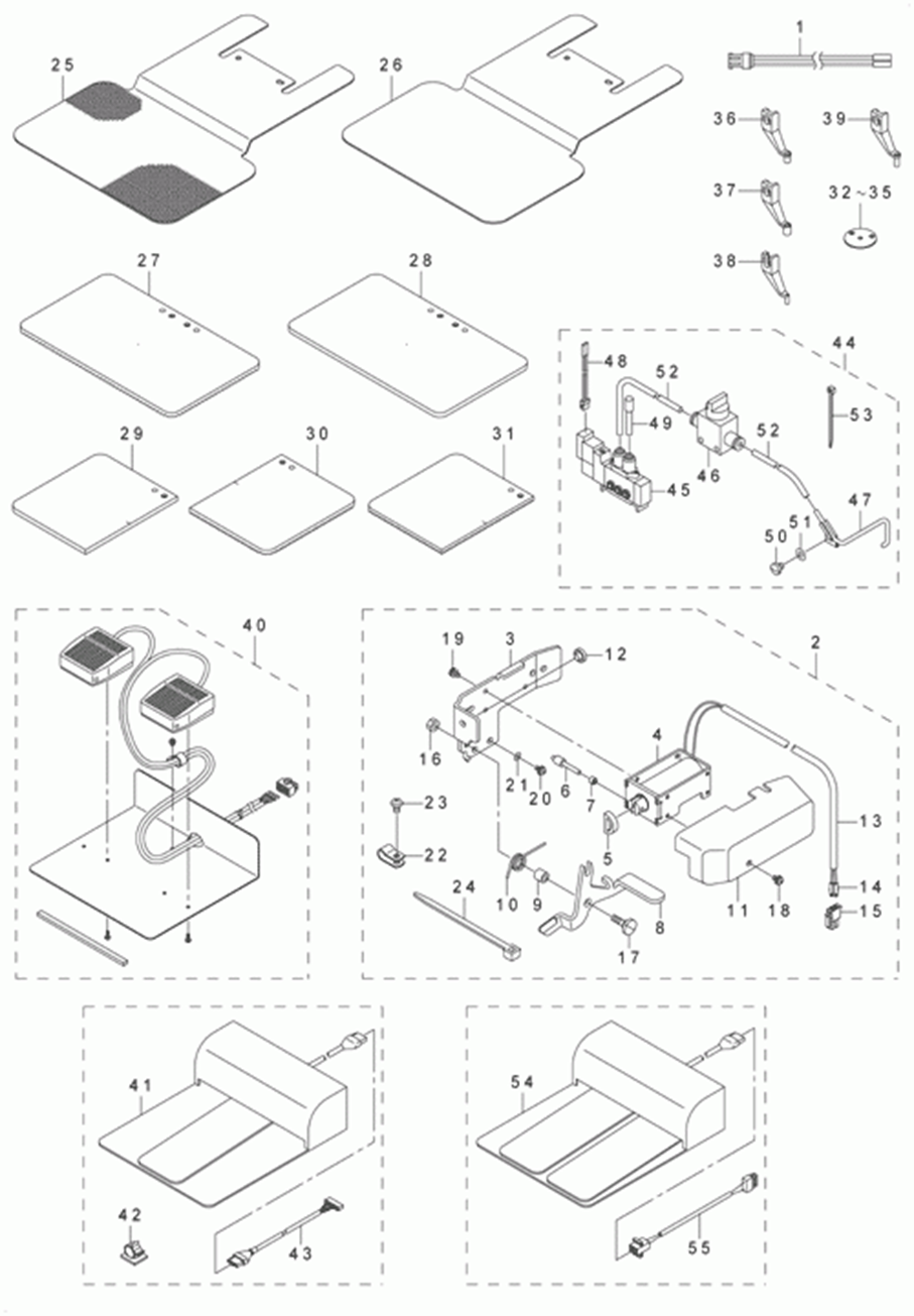 LK-1910 - 20.OPTIONAL PART COMPONENTS фото