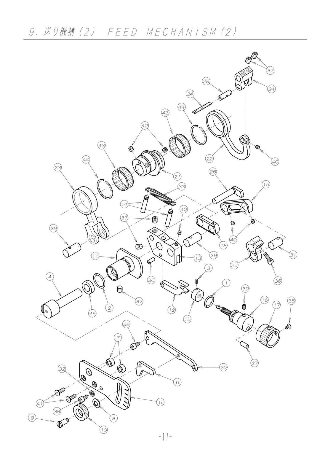 9 FEED MECHANISM