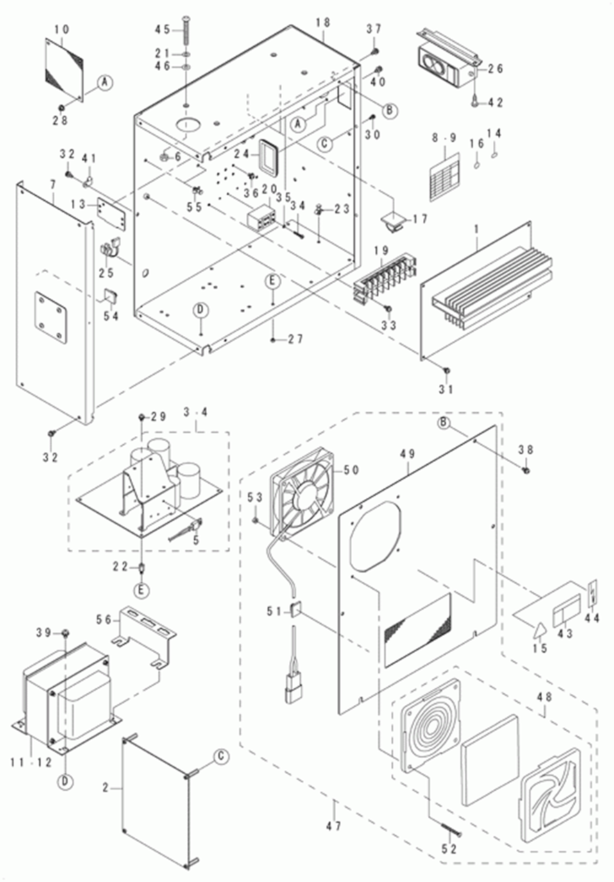 LK-1941ZA - 15.CONTROL BOX COMPONENTS фото