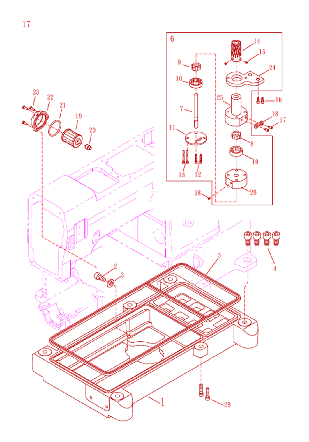 VG-999ES 17 - LUBURICATION MECHANISM(2)