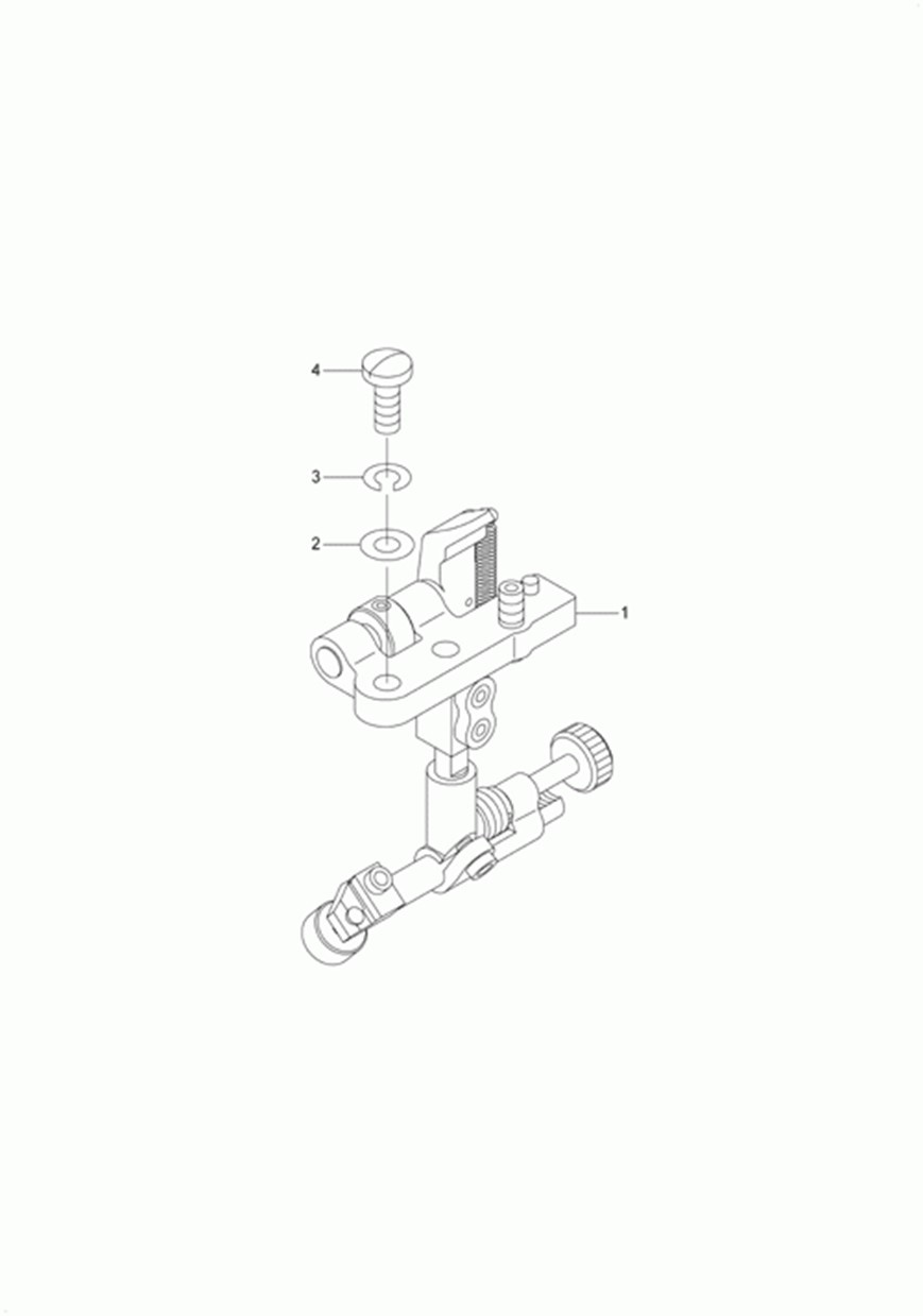 LU-1510 - 19.SUSPENSION SQUARE (OPTION) COMPONENTS