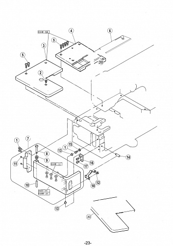 4 Cloth plate assemblies
