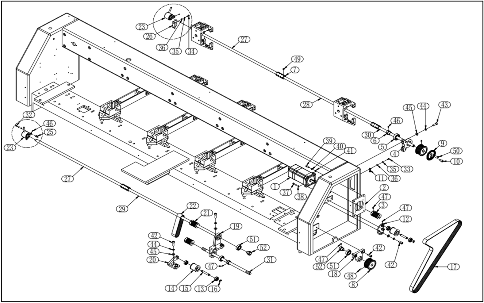 RiCOMA Серия C - 21020V1 - Main Drive System