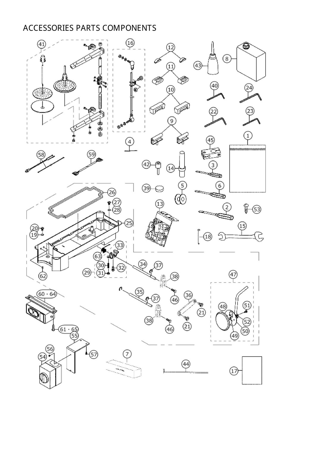 9 ACCESSORIES PARTS COMPONENTS фото