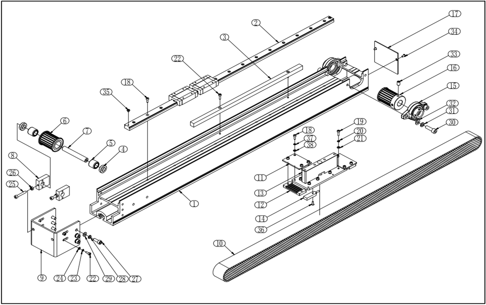 RiCOMA Серия C - 21110V1 - Y-axis Side Drive System фото