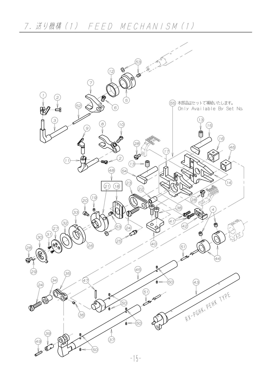 7 FEED MECHANISM