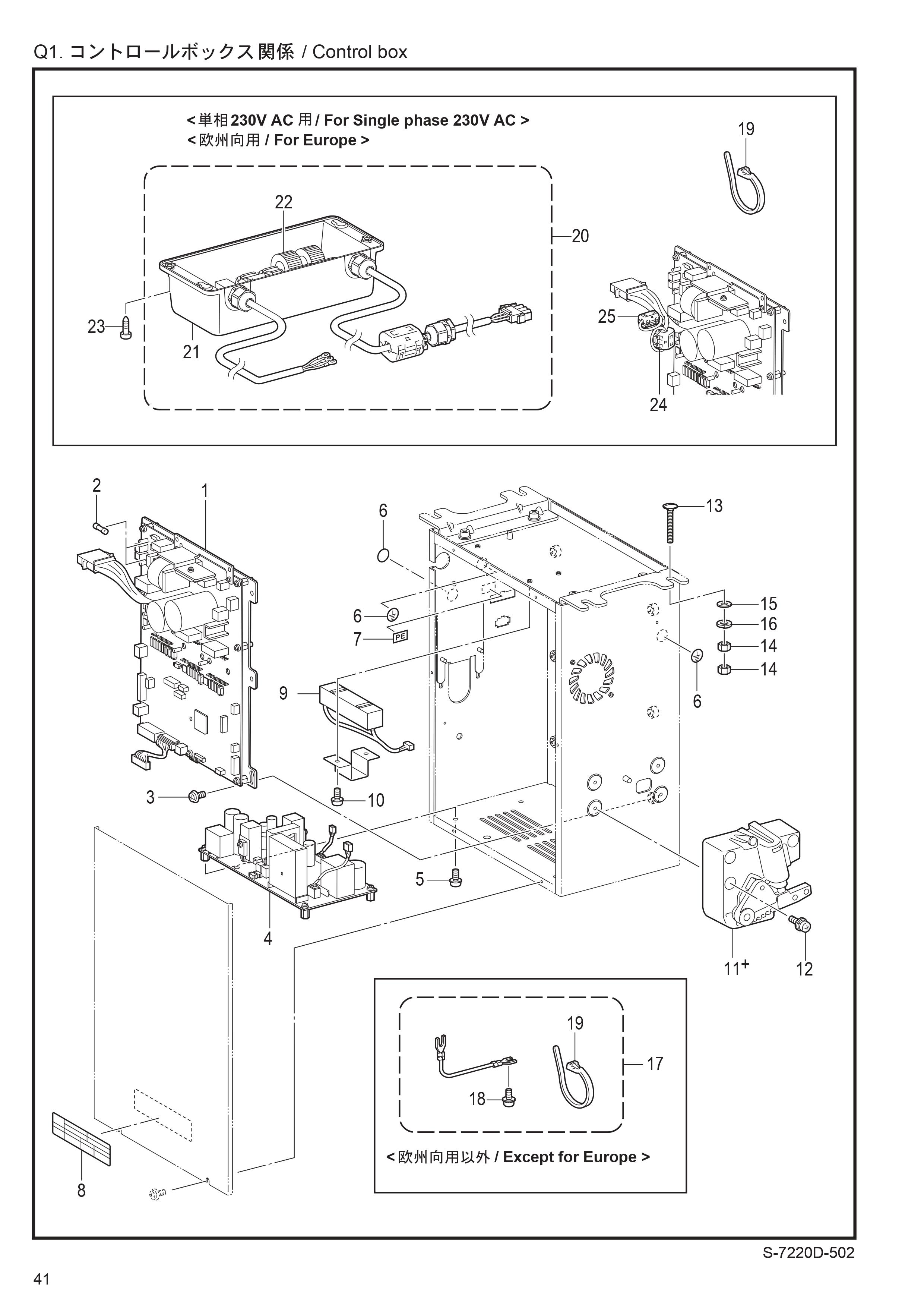 16 CONTROL BOX